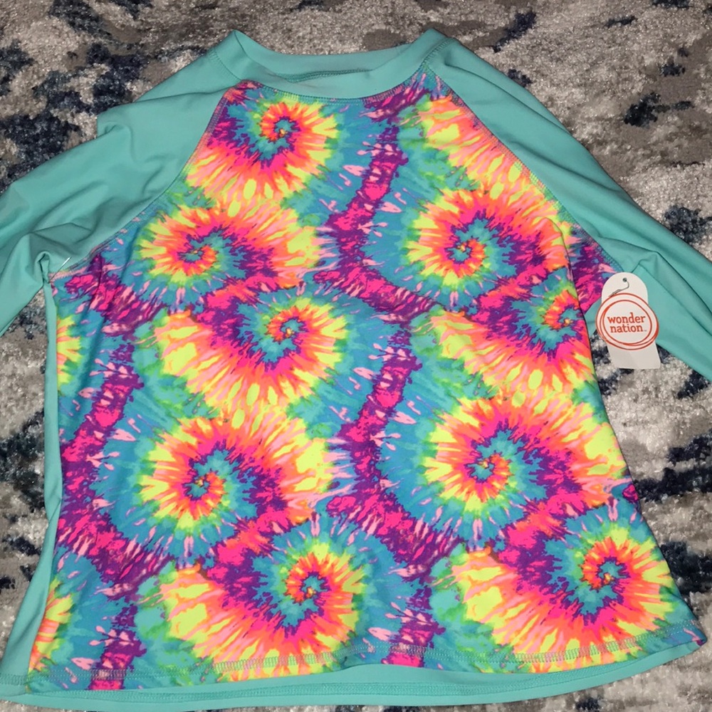 Kids long sleeve swim top